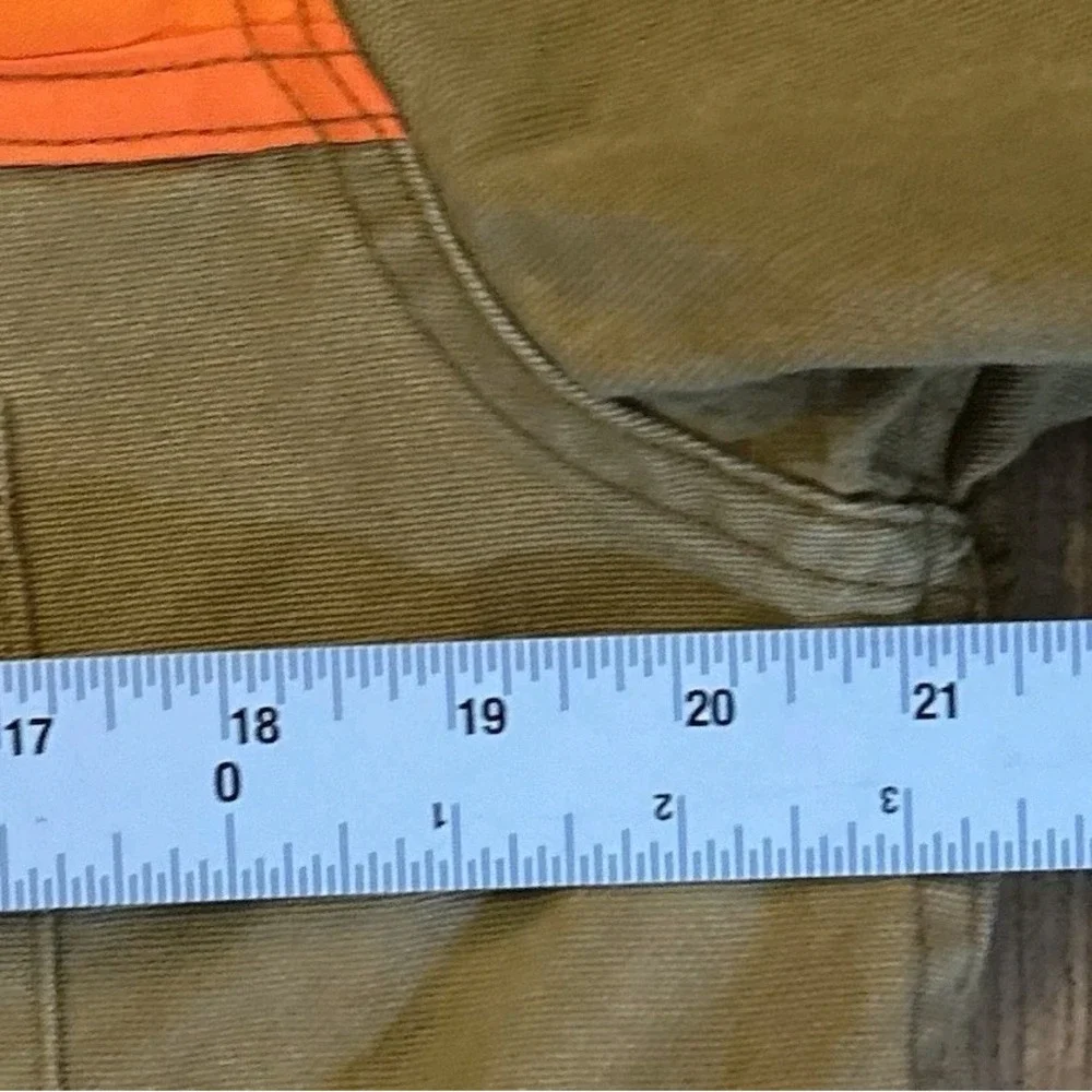 SafTBak Hunting Jacket Mens Sz Medium Brown Tan Canvas Upland Game USA Made *See - Picture 7 of 10